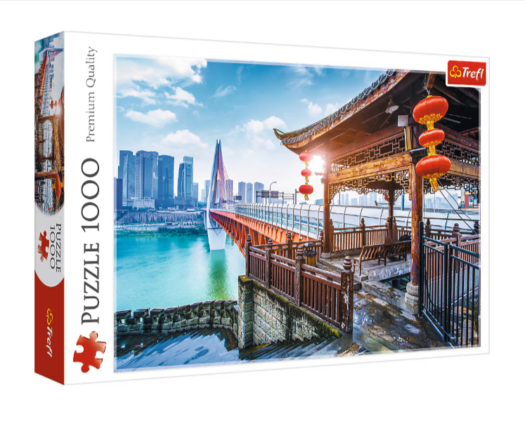 Puzzle 1000 piese Chongqing China Trefl [2]