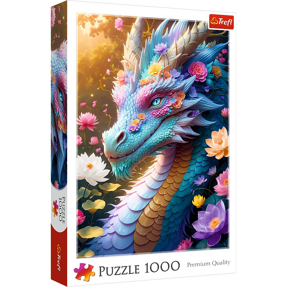 PUZZLE TREFL 1000 DRAGONUL COLORAT [1]