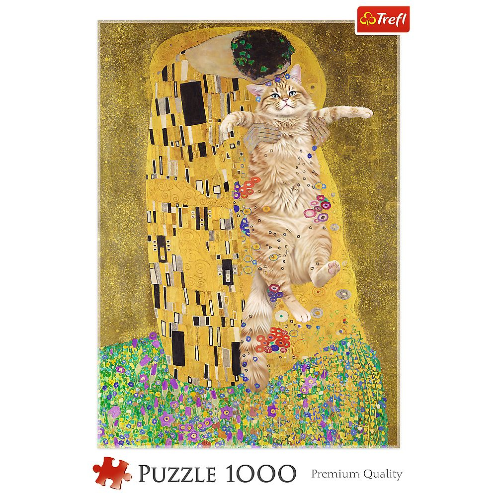 PUZZLE TREFL 1000 PURRFECT KISS [3]