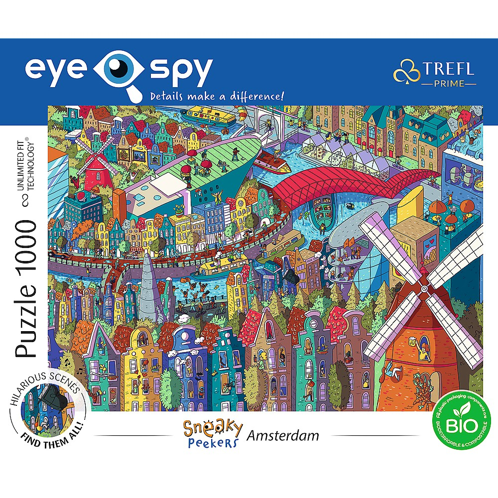 PUZZLE TREFL 1000 UFT EYE SPY AMSTERDAM [3]