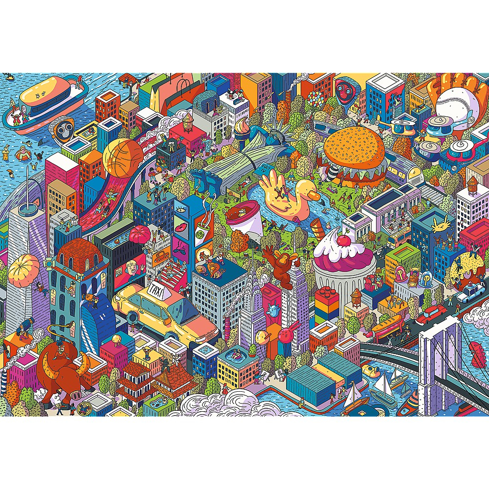 PUZZLE TREFL 1000 UFT EYE SPY NEW YORK [2]