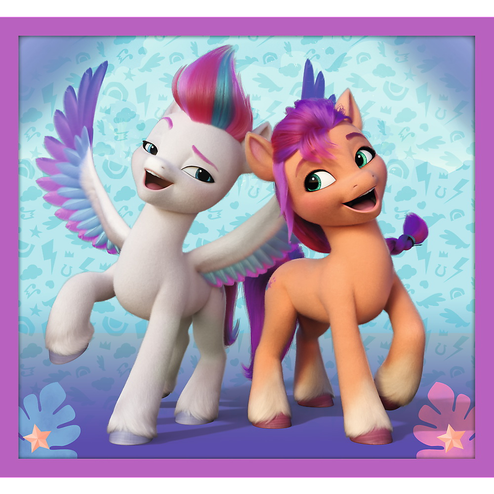 PUZZLE TREFL 10IN1 MY LITTLE PONY -  PONEII STRALUCITORI [8]
