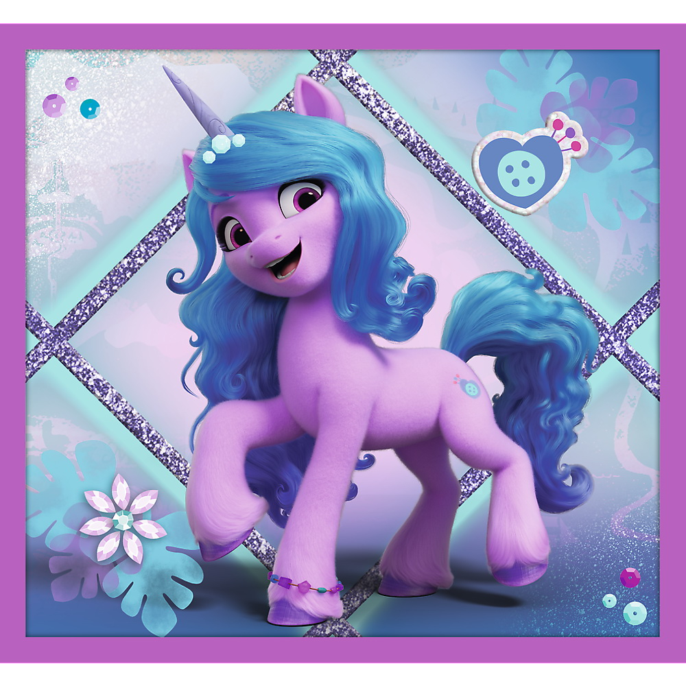 PUZZLE TREFL 10IN1 MY LITTLE PONY -  PONEII STRALUCITORI [3]