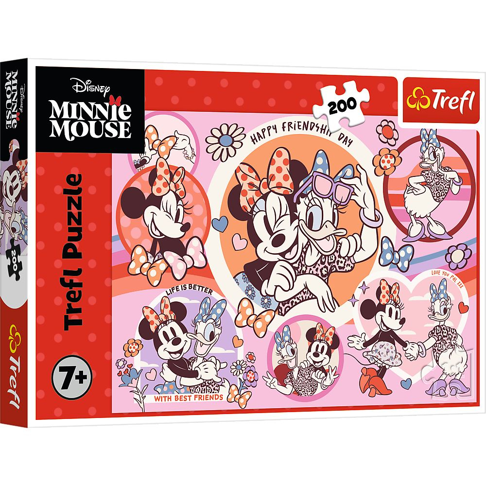 PUZZLE TREFL 200 DISNEY MINNIE MOUSE OBICEIURILE LUI MINNIE [1]