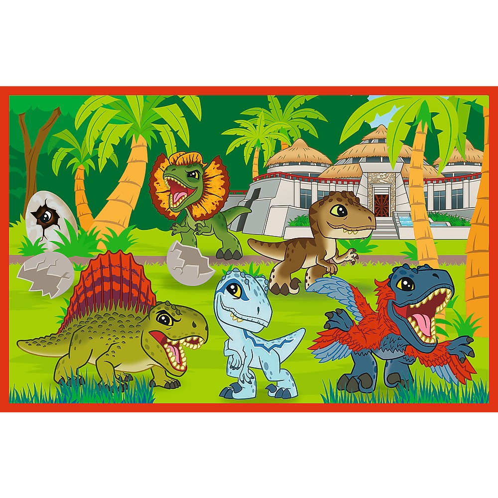 PUZZLE TREFL 2X70 JURASSIC WORLD UNIVERSUL JURASSIC PARK [3]