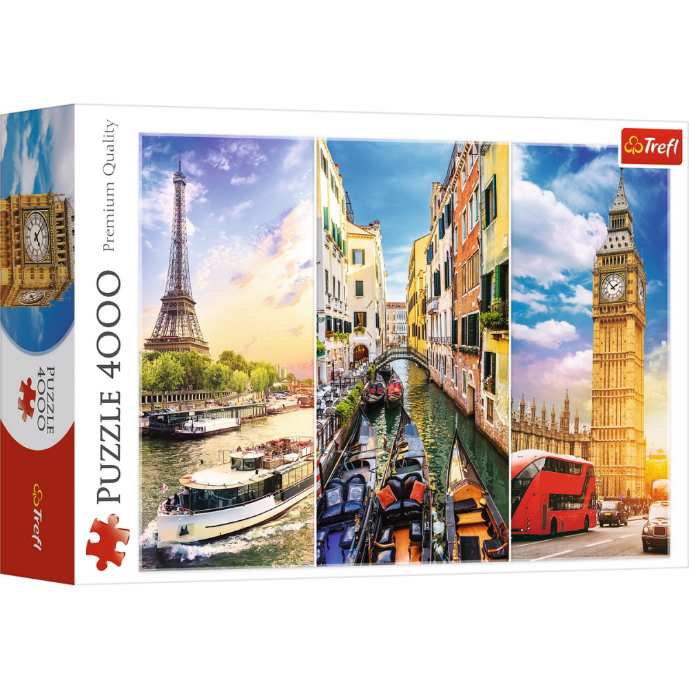 PUZZLE TREFL 4000 CALATORIE IN EUROPA [1]