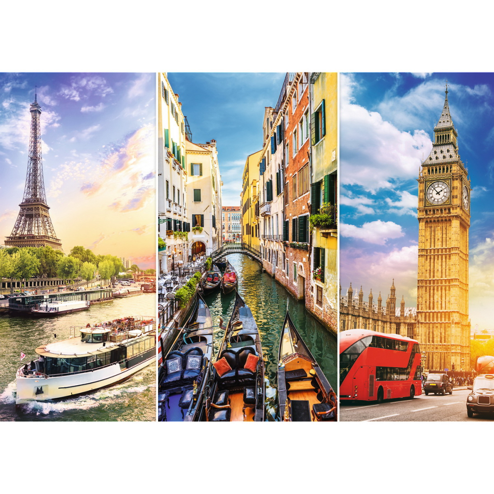 PUZZLE TREFL 4000 CALATORIE IN EUROPA [2]