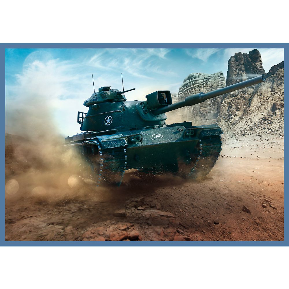 PUZZLE TREFL 4X250 WORLD OF TANKS BATALIE GROZAVA CU TANCURI [3]