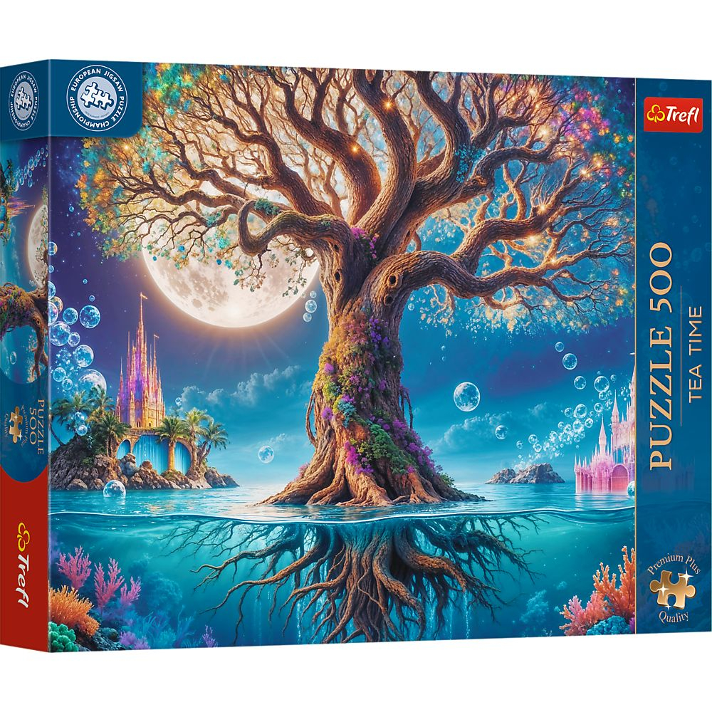 PUZZLE TREFL 500 PREMIUM PLUS TEA TIME CAMPIONATUL EUROPEAN COPACUL MAGIC [1]