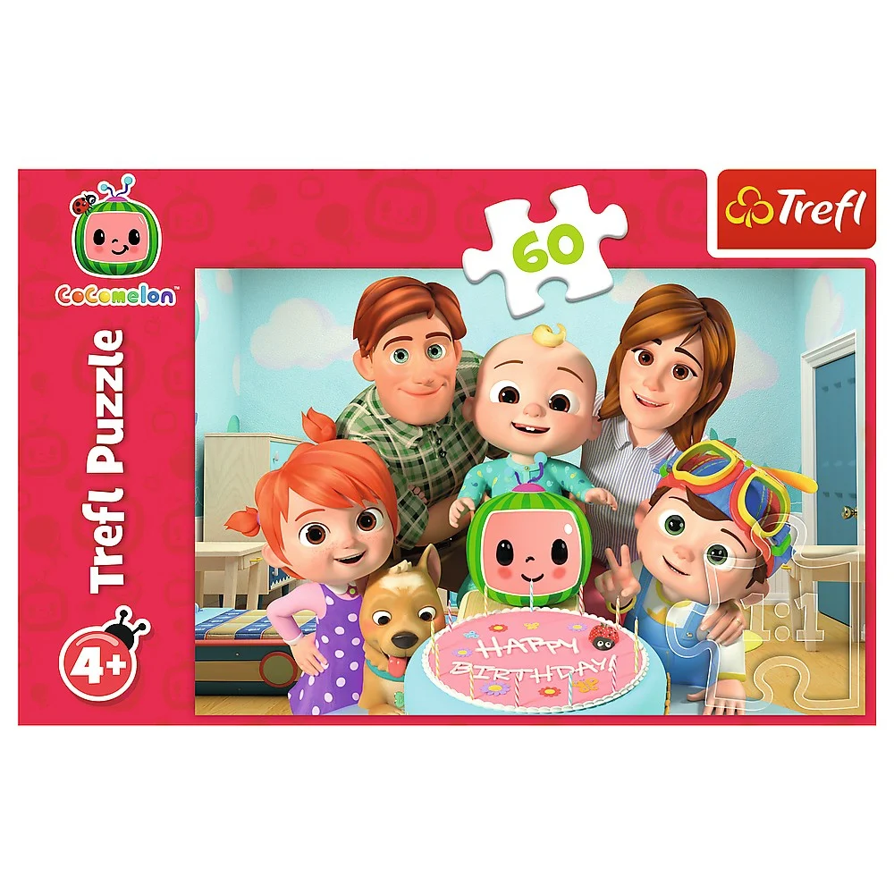 Puzzle 60 piese Cocomelon O zi minunata Trefl [2]