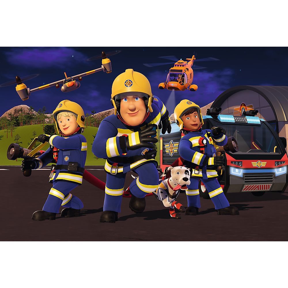 PUZZLE TREFL 60 EROUL IN UNIFORMA POMPIERUL SAM [2]