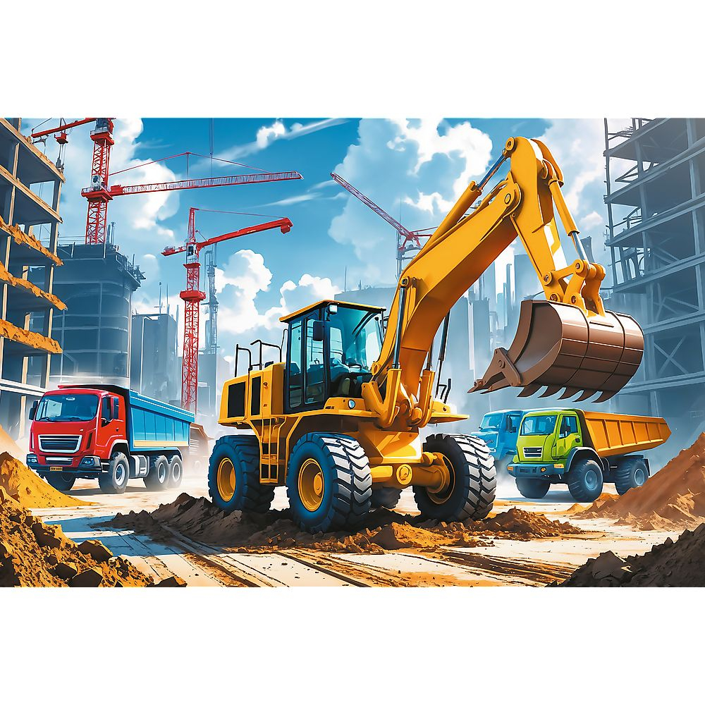 PUZZLE TREFL 60 EXCAVATOR [2]