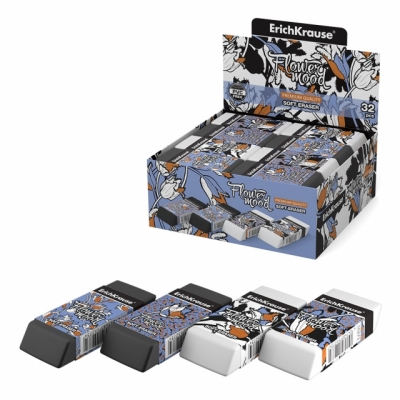 Radiera lalele 60x25x10 mm Erich Krause culori diferite [4]