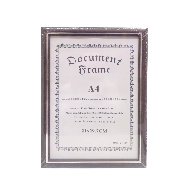 Rama foto A4 cu detalii aurii si argintii [4]