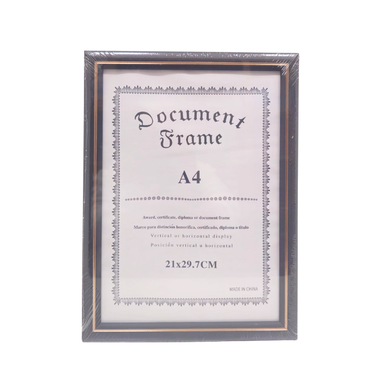 Rama foto A4 cu detalii aurii si argintii [3]