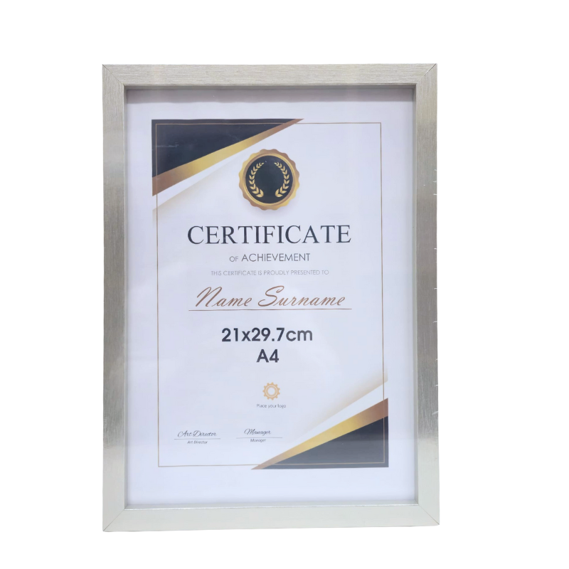 Rama foto A4 auriu si argintiu [2]