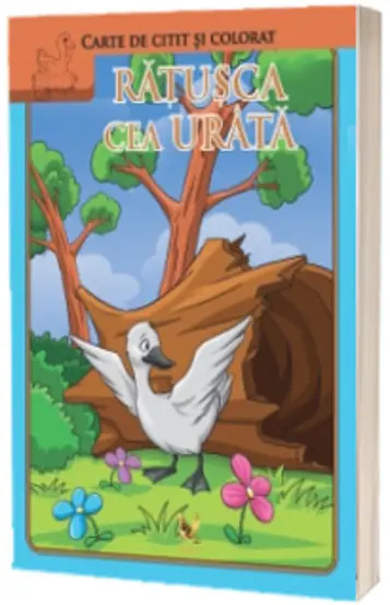 Ratusca cea urata – carte de citit si colorat [1]