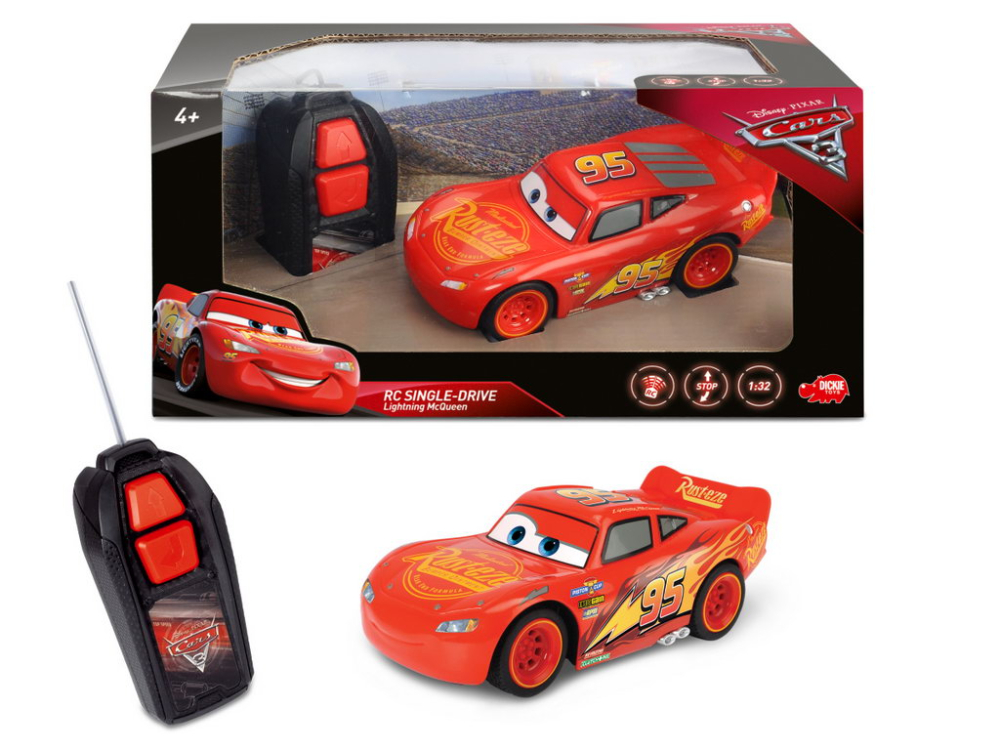 RC CARS 3 LIGHTNING MCQUEEN SINGLE DRIVE [1]