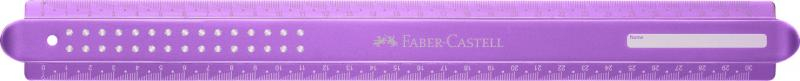 Rigla 30 cm Sparkle Faber-Castell Plastic Reciclat [3]