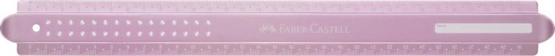 Rigla 30 cm Sparkle Faber-Castell Plastic Reciclat [4]