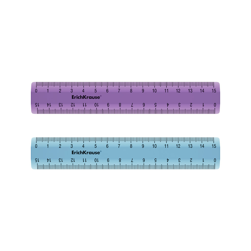 Rigla plastic 15cm standard erich asortat erk052981 [2]