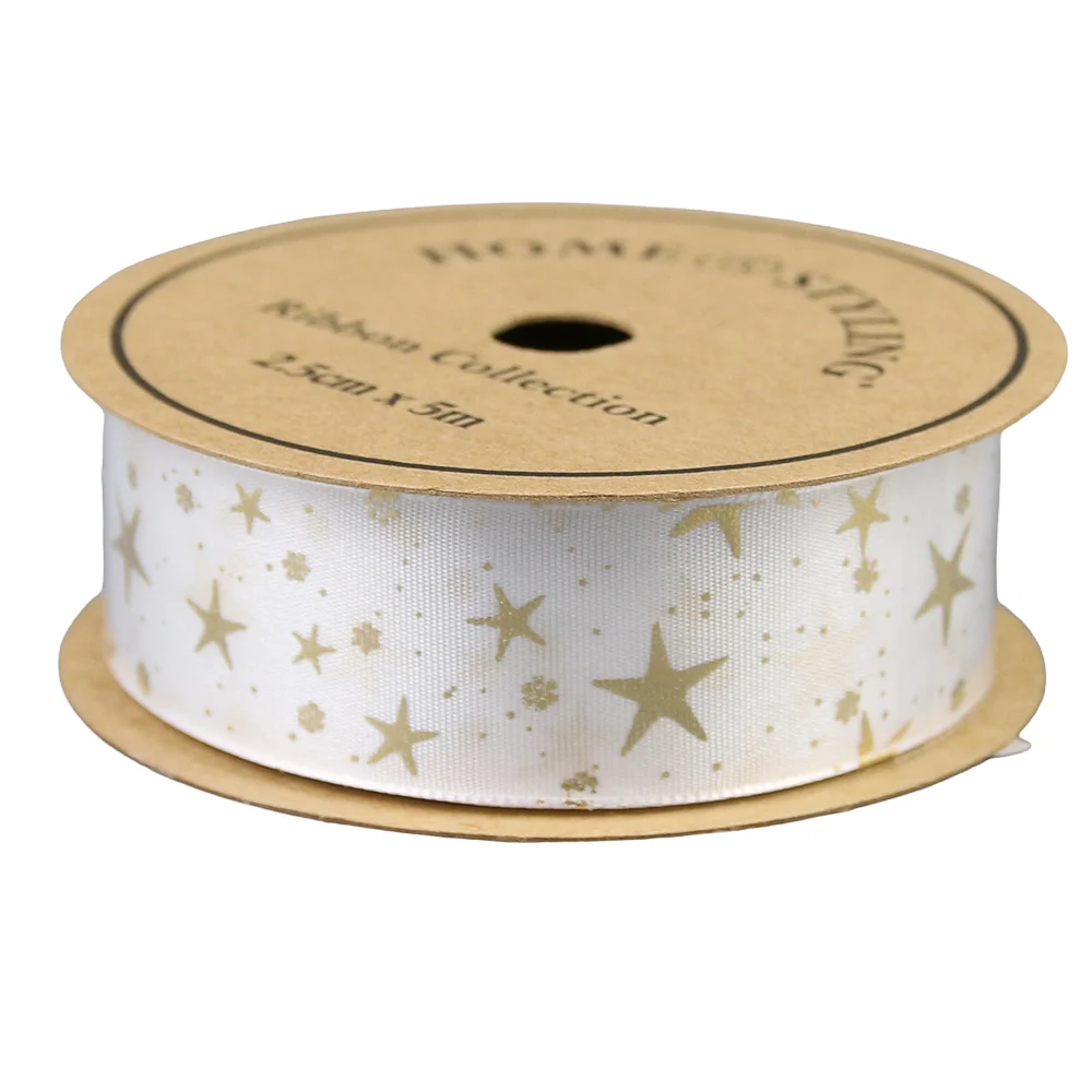 Rola panglica cu motive de Craciun 2.5cm x 5m [2]