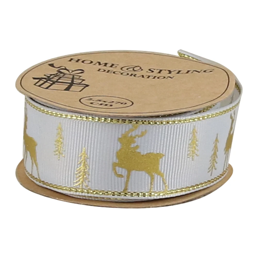 Rola panglica textil 2.5 x 270 cm diverse modele [2]