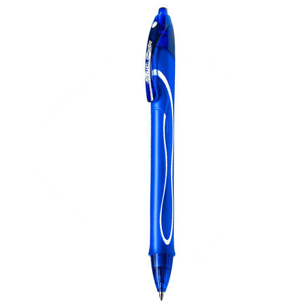 Roller semi gel cu mecanism Bic Quick Dry albastru 0.7 mm [2]