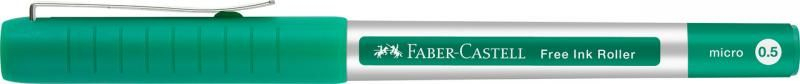 Roller Free Ink Faber-Castell verde 0.5 mm [2]