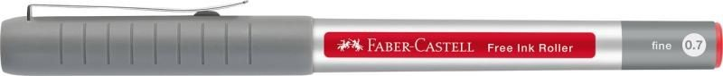 Roller Free Ink Faber-Castell 0.7 mm rosu [2]