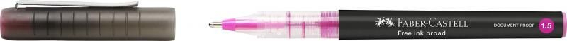 Roller Free Ink Faber-Castell 1.5 mm roz [2]