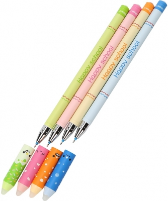 Roller gel cu rescriere 0.5 mm albastru Faces M&G [2]