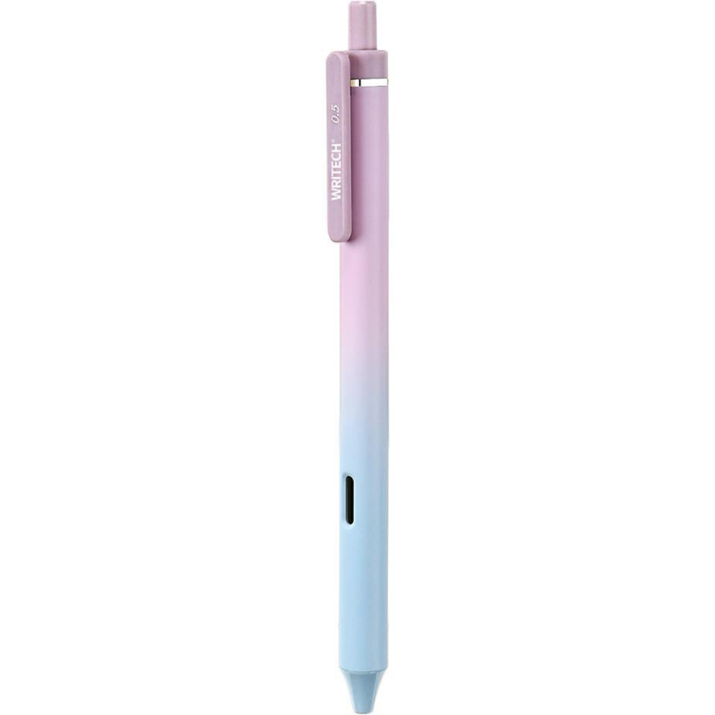 Roller gel cu uscare rapida degrade pastel violet Ombre Writech 0.7mm [1]