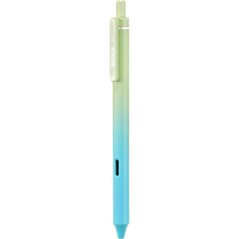 Roller gel cu uscare rapida degrade pastel verde Ombre Writech 0.7mm [1]