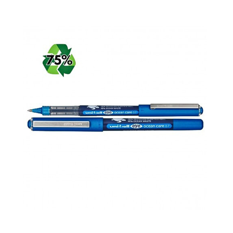 Roller Uni 0.7 mm Eye Ocean Care 75% reciclabil albastru [2]