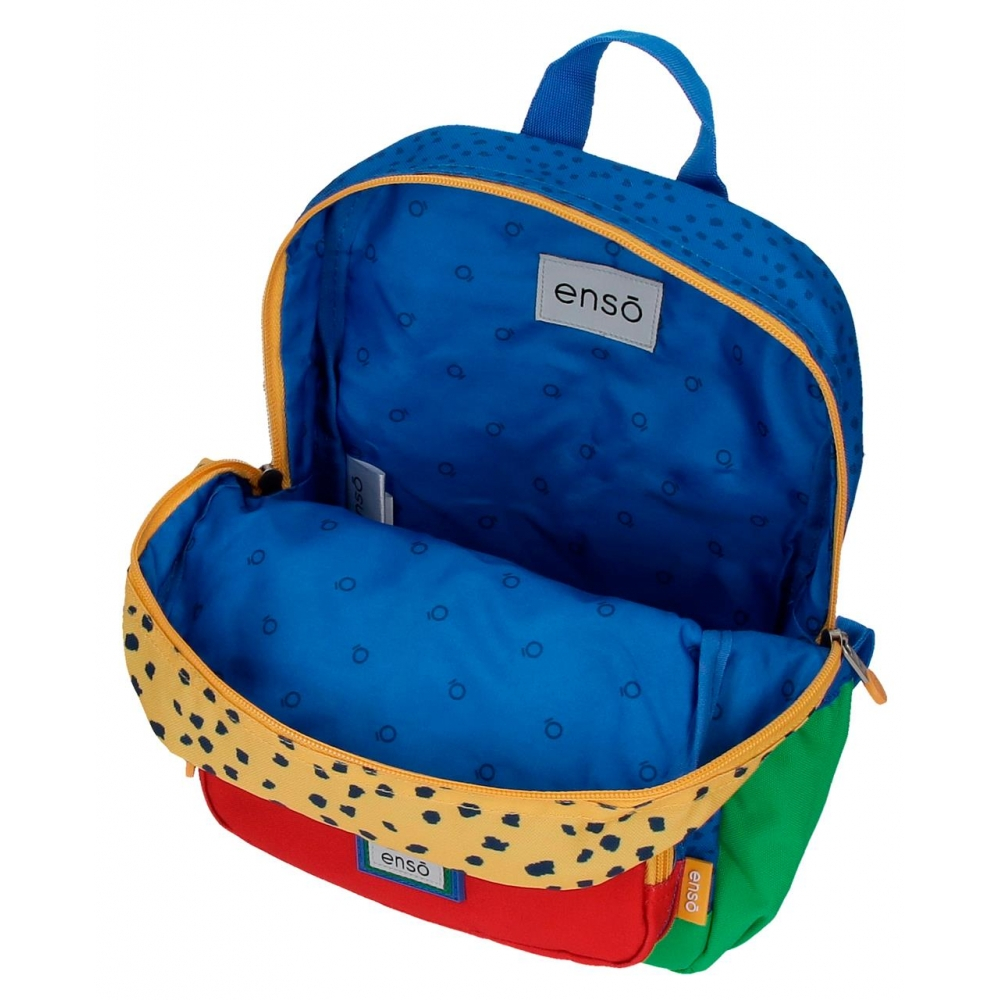 Rucsac gradinita baieti Enso Jungle Club 24 x 28 cm [2]