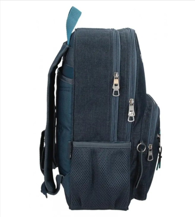 Rucsac baieti Pepe Jeans Edmon 2 compartimente albastru 30 x 40 x 13 cm [4]