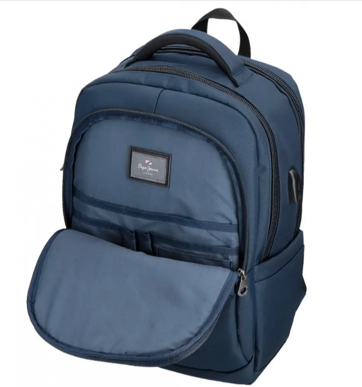 Rucsac barbati Pepe Jeans Ancor 2 compartimente bleumarin 30 x 42 x 14.5 cm [3]