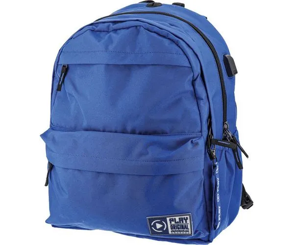 Ghiozdan scolar dublu 26L baieti albastru Play [1]