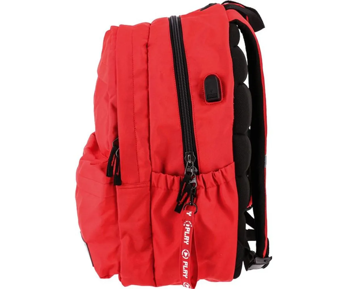 Rucsac scolar dublu 30L rosu Play [2]