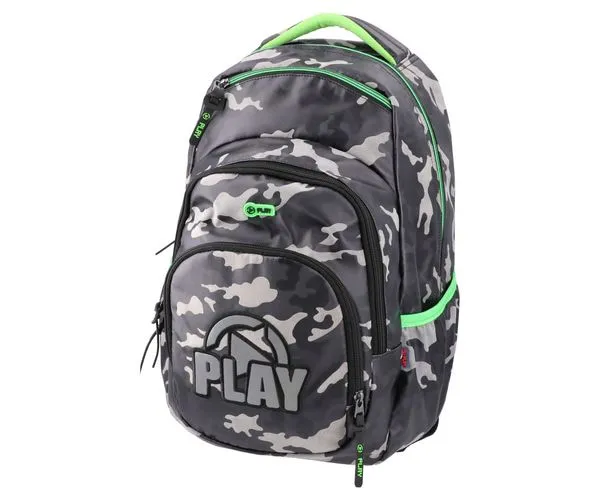Ghiozdan scolar baieti 40L Ergo Cosmo Winter Camo Play [1]
