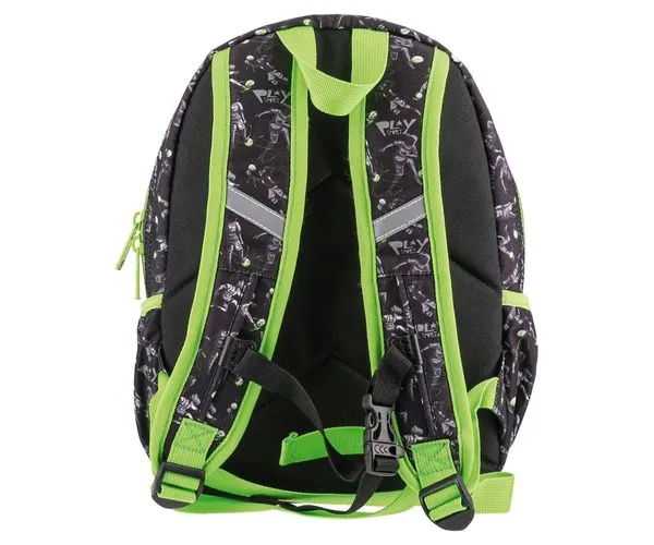 Ghiozdan scolar baieti Play P2 Fotbal 12L Verde [3]