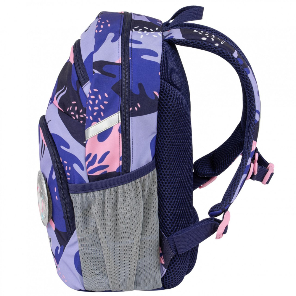 Rucsac scolar 11L Lively motiv Blue Leaves [4]