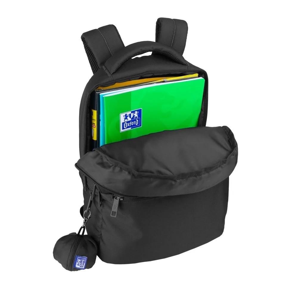 Rucsac Oxford B-Ready 2 compartimente 28L negru [3]