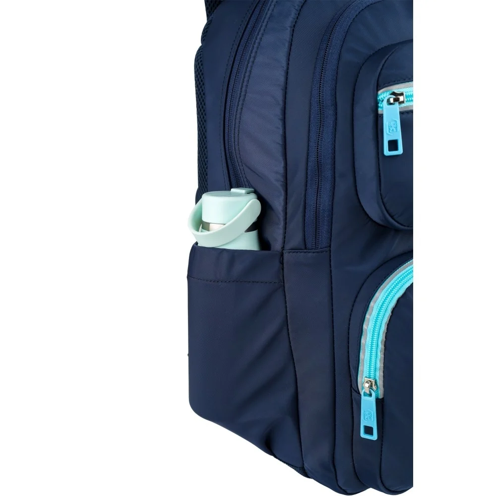 Rucsac Oxford Bicolor 25L 2 compartimente albastru inchis [10]