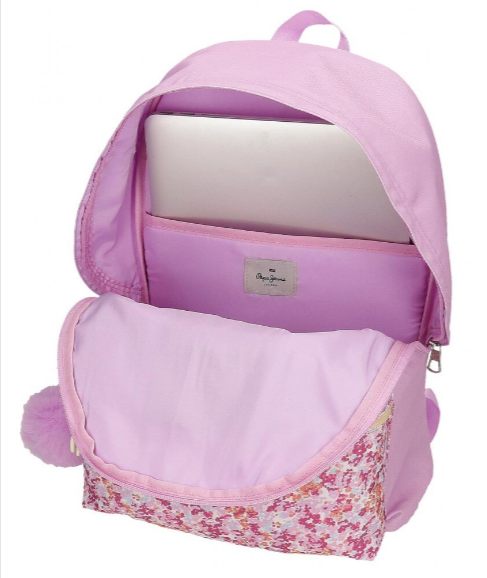 Rucsac scoala fete Pepe Jeans Sandra mov 31 x 42 x 17.5 cm [4]