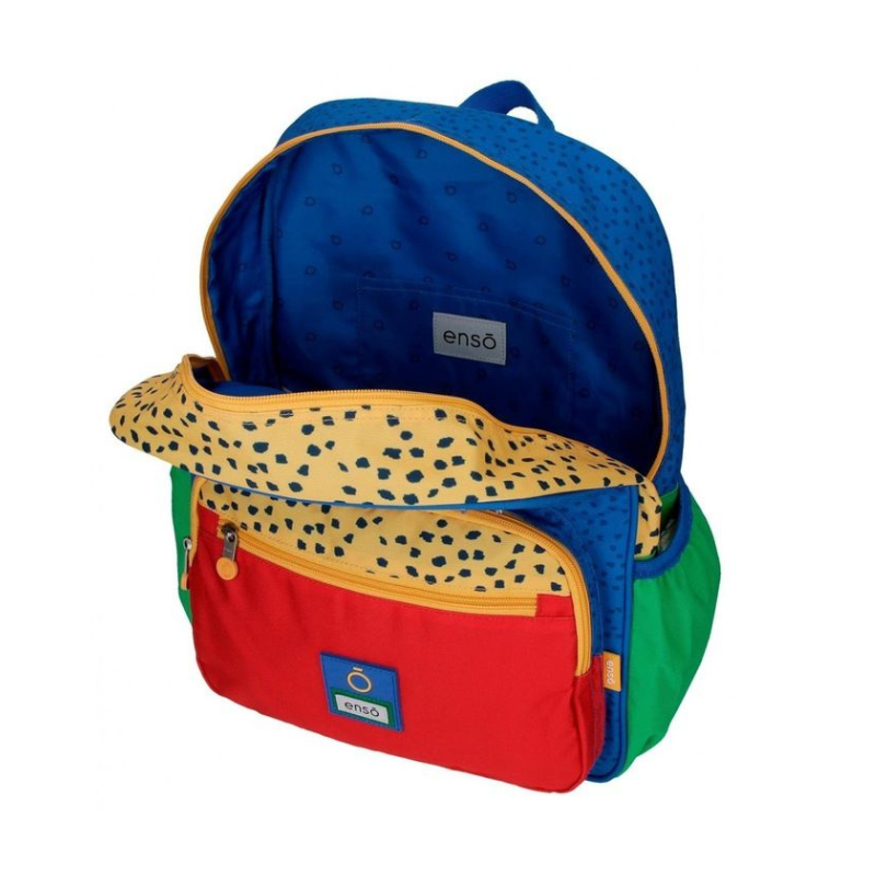 Rucsac scolar multicolor 38 cm Enso [4]