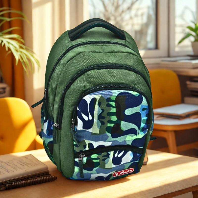 Rucsac scolar verde 43 cm Herlitz [2]