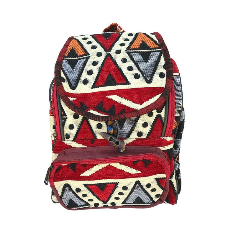 Rucsac traditional albastru 38 cm [4]
