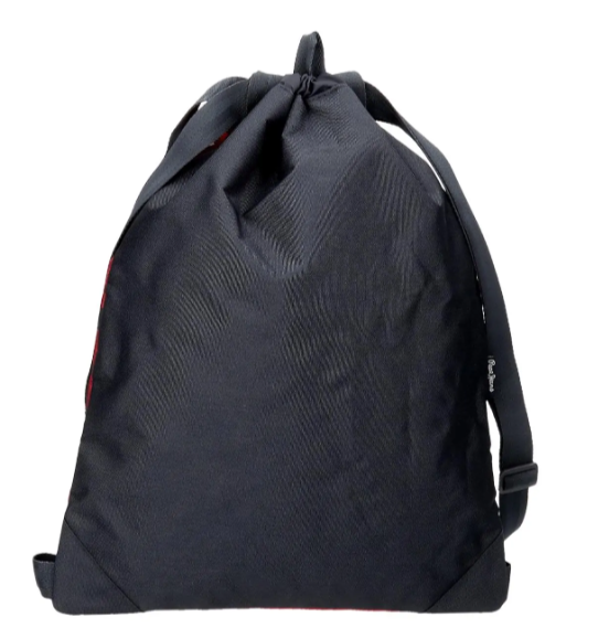 Sac sport Pepe Jeans Clark buzunar frontal 33 x 44 cm bordo [2]